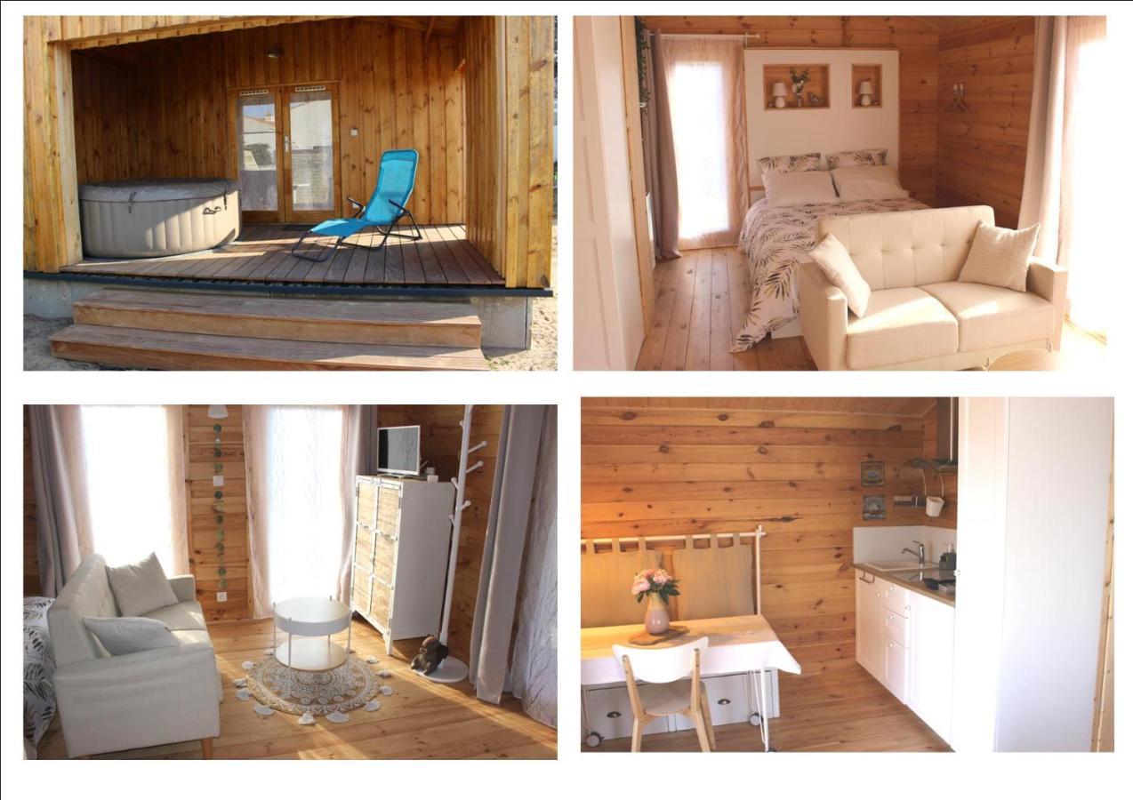 Chalet Esprit Zen Et Nature Avec Spa Saint-Hilaire-de-Riez Exterior foto